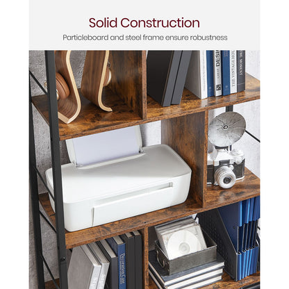 5 Tier Shelving Unit with Open Compartments