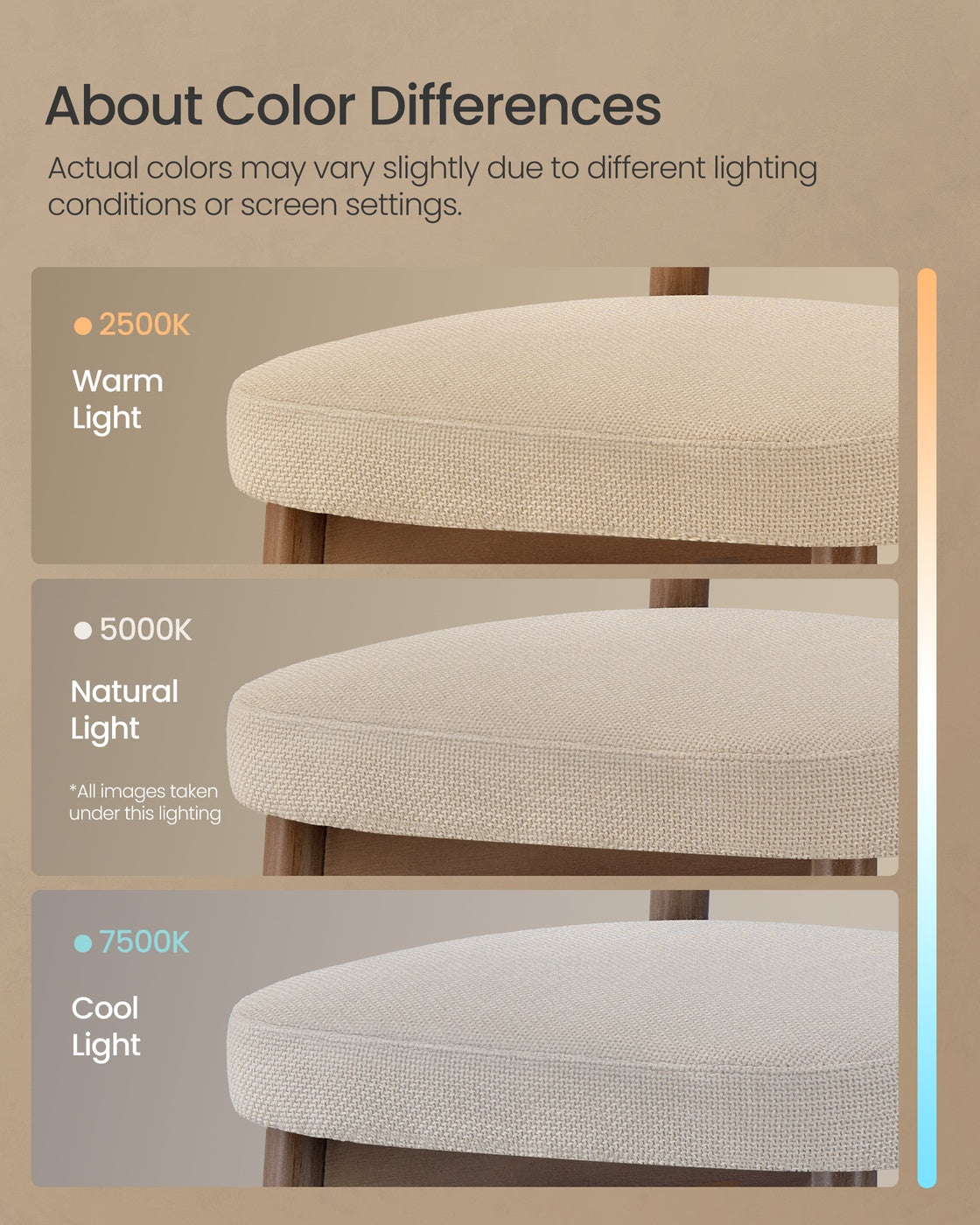 Upholstered wooden bar stool with back for kitchen island - image 42
