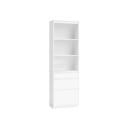 Bookshelf 180 cm Tall Bookcase with 3 Adjustable Shelves - image 1