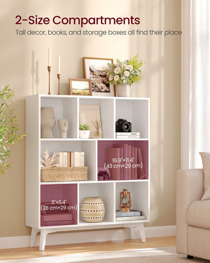 Mid-Century Modern 8-Cube Bookshelf - image 3