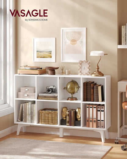 Mid-Century Modern 8-Cube Bookshelf - image 9