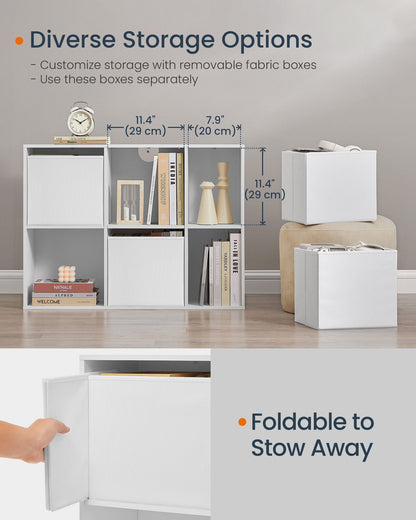 Superfast Toolless Assembly-Cube Storage Organizer