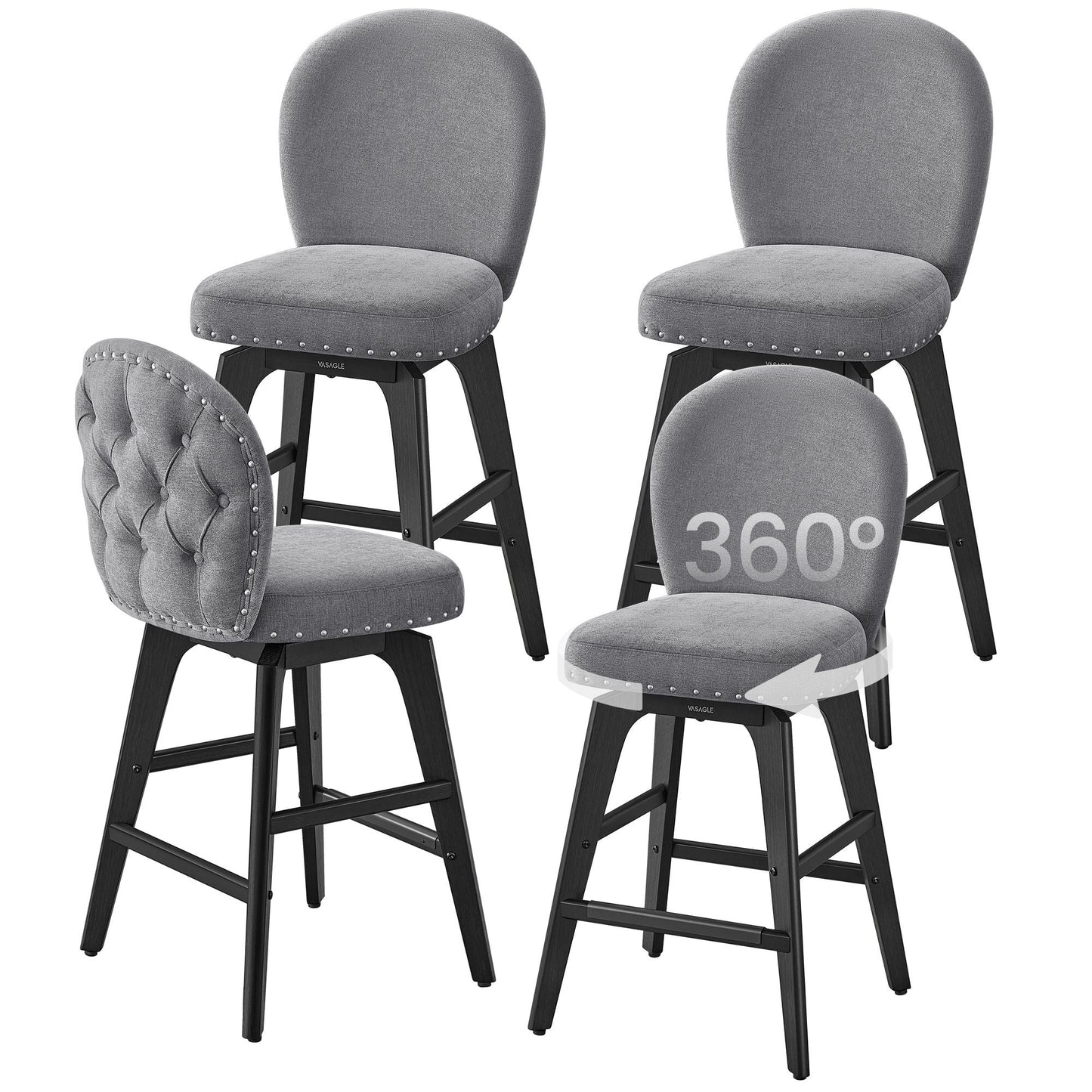 Bar Stools Set of 4 - image 7