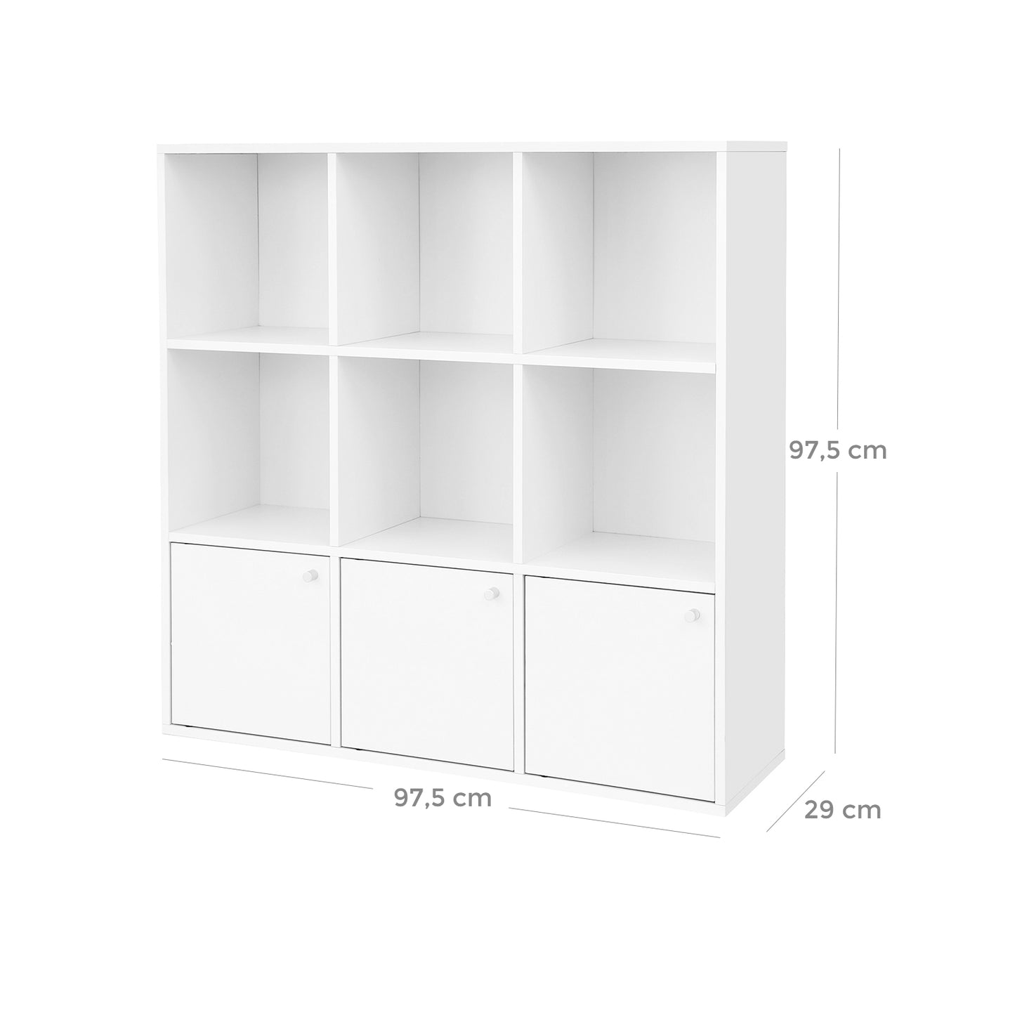 Bottom Cabinets Storage Bookcase - image 7