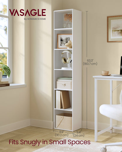 Bookshelf, 4-Tier, 9.4 x 11.8 x 41.7 Inches, Ebony Black - image 16