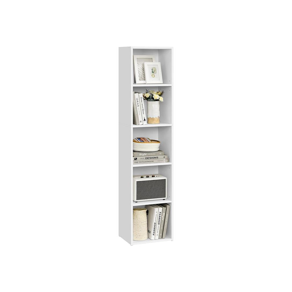 Bookshelf, 4-Tier, 9.4 x 11.8 x 41.7 Inches, Ebony Black - image 32