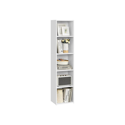 Bookshelf, 4-Tier, 9.4 x 11.8 x 41.7 Inches, Ebony Black - image 32