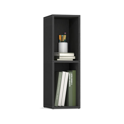 Bookshelf, 4-Tier, 9.4 x 11.8 x 41.7 Inches, Ebony Black - image 31