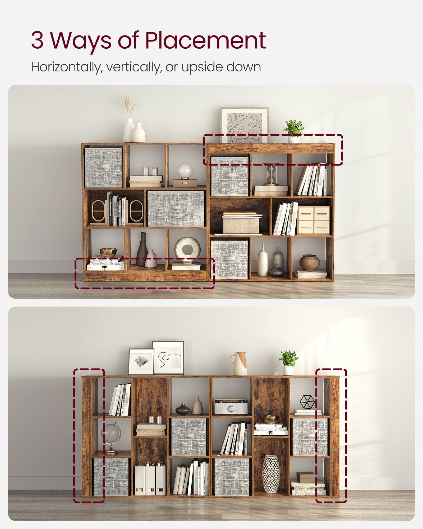 Wooden Free Standing Bookcase - image 14