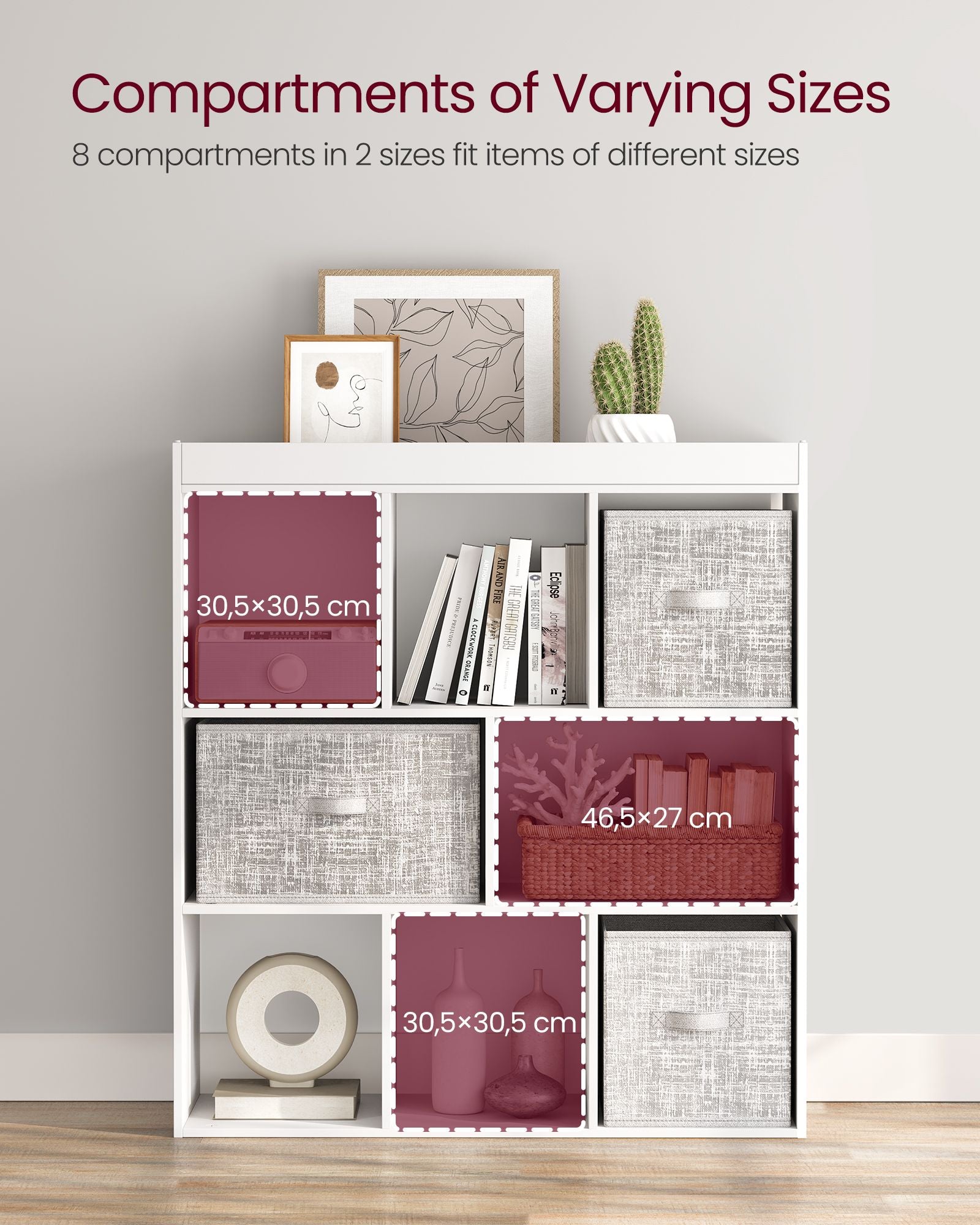 Wooden Free Standing Bookcase - image 4