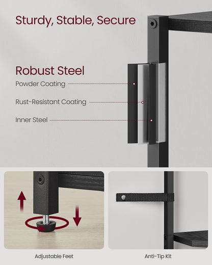 5-Tier Corner Shelving Unit