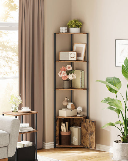5-Tier Corner Shelving Unit