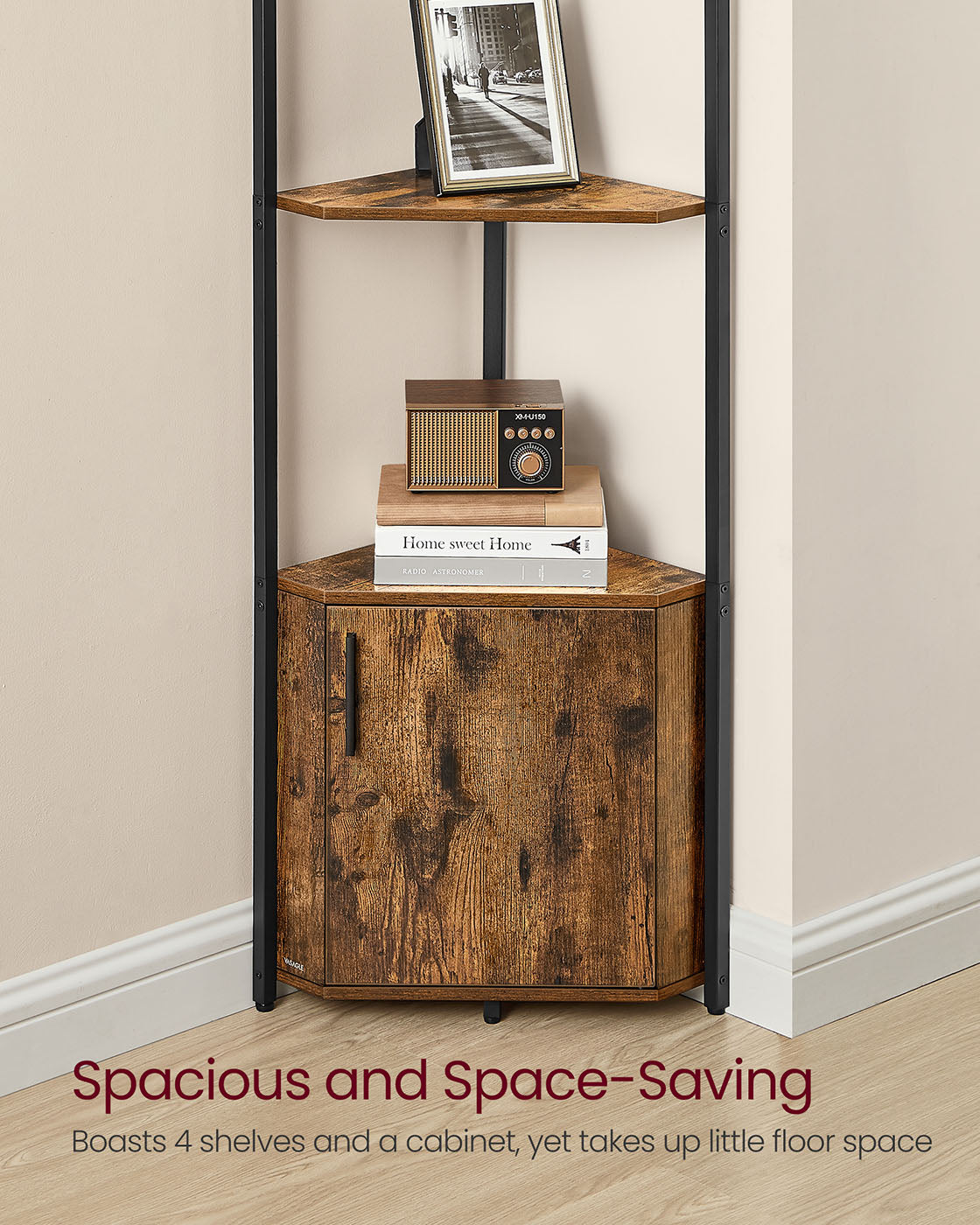5-Tier Corner Shelving Unit