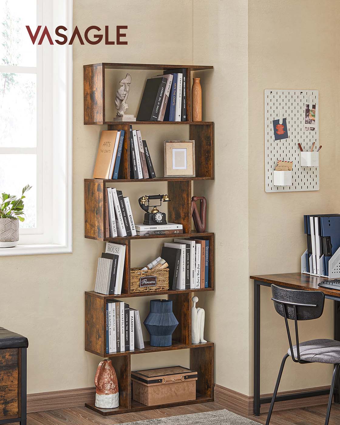 Wooden Cube Display Shelf - image 11