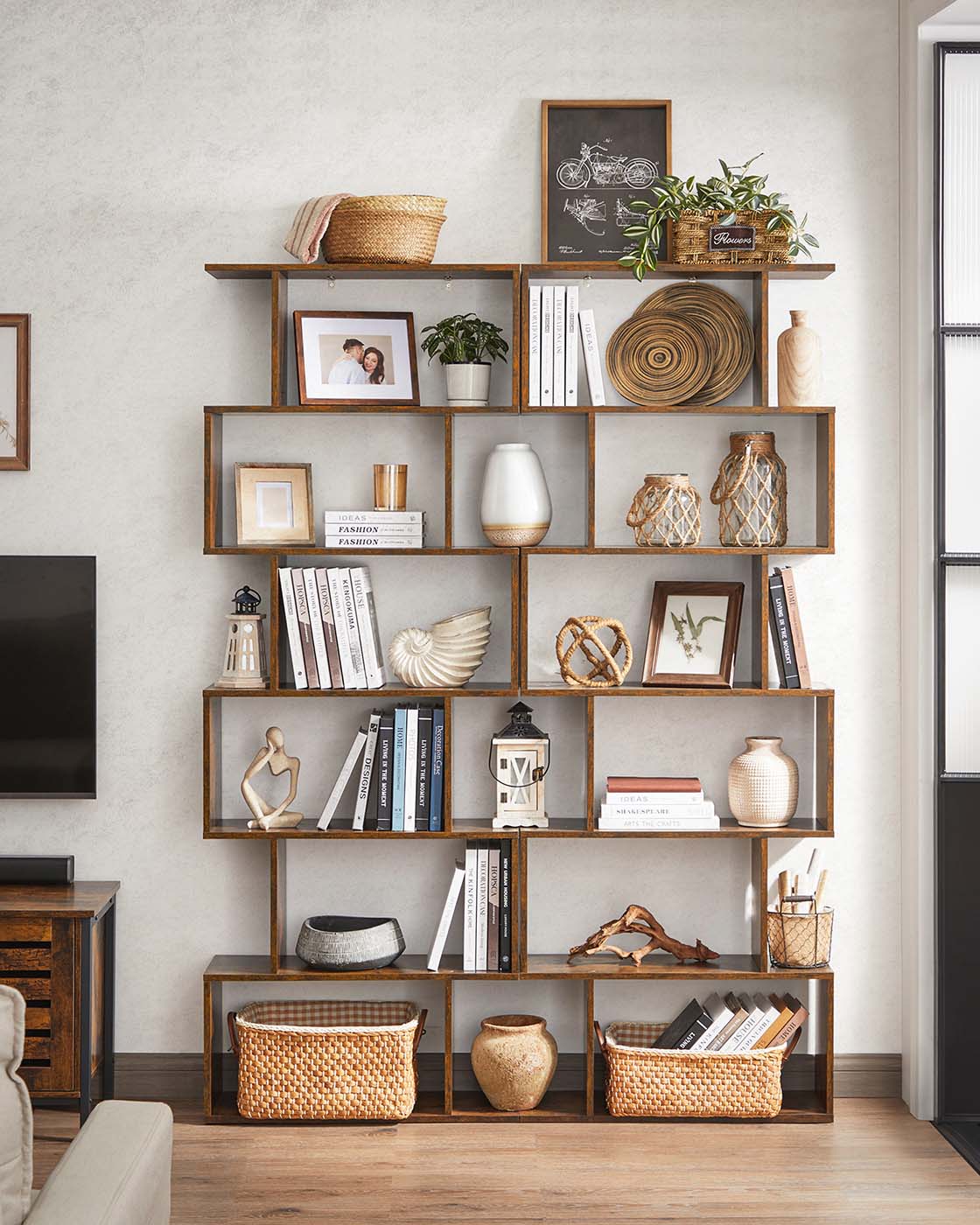 Wooden Cube Display Shelf - image 12
