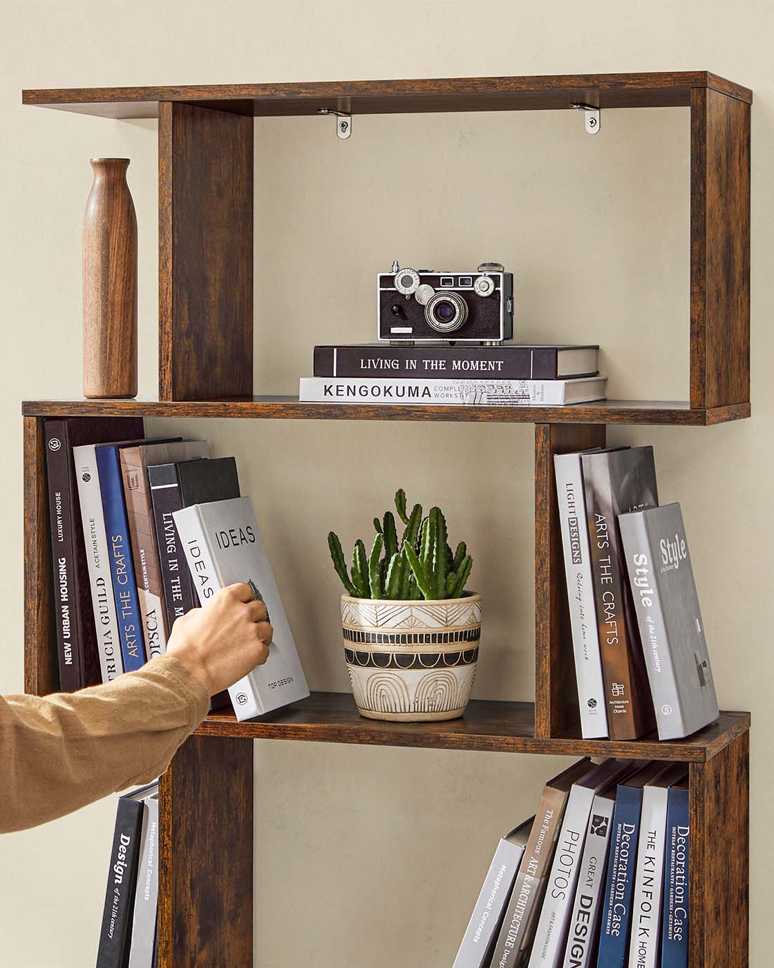 Wooden Cube Display Shelf - image 15