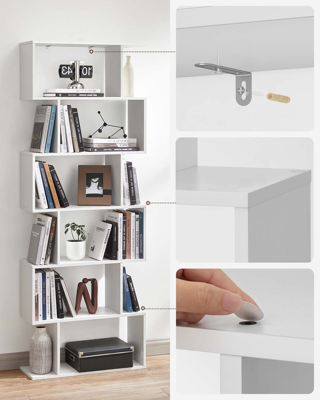 Wooden Cube Display Shelf - image 6