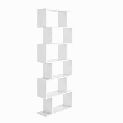 Bookshelf, 6-Tier Bookcase, Room Divider - image 10