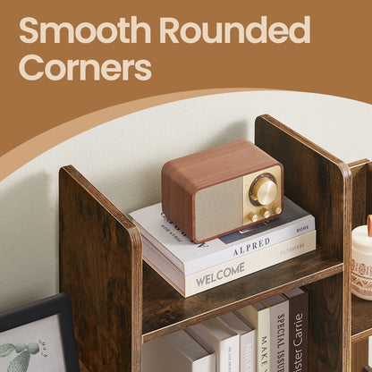 Tree-Shaped Bookcase with 13 Shelves, Brown - image 4