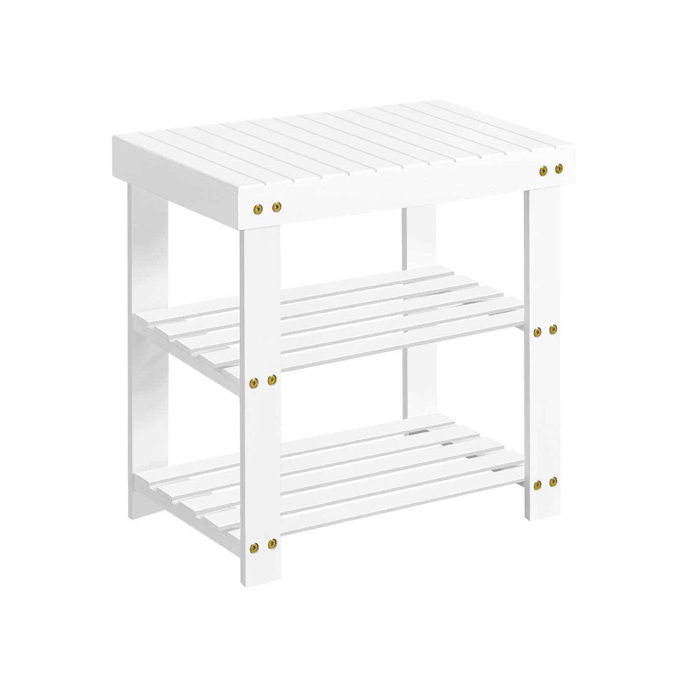 3-Tier Bamboo Shoe Rack Bench - image 67