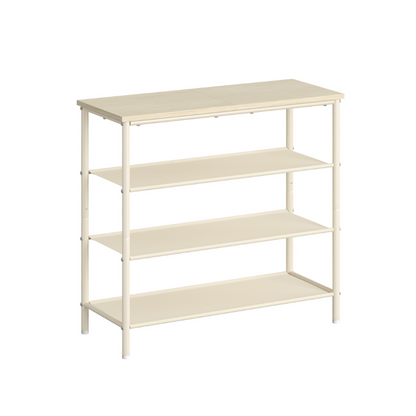4 Tier Shoe Storage Rack for 9-12 Pairs of Shoes