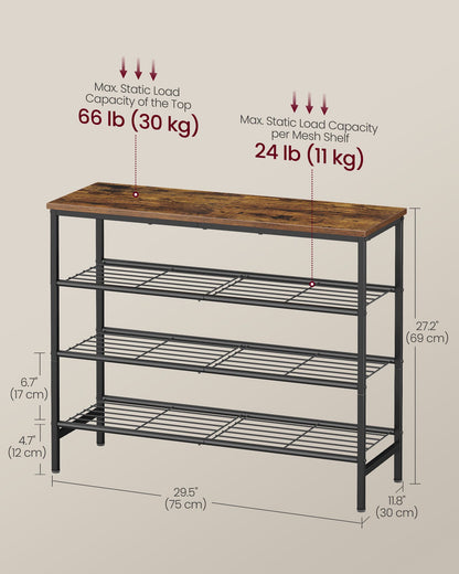 Shoe Rack, Shoe Storage Rack for Closet, Entryway, Living Room - image 3