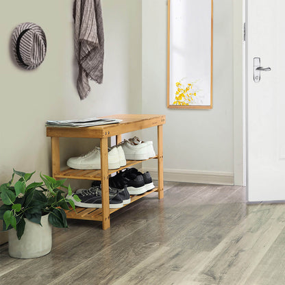 Bamboo Shoe Bench - image 4