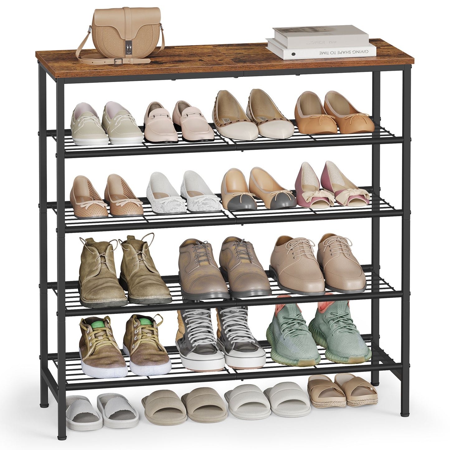 Shoe Rack, Shoe Storage Rack for Closet, Entryway, Living Room - image 5