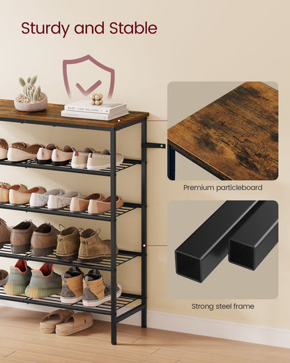 Shoe Rack, Shoe Storage Rack for Closet, Entryway, Living Room - image 7