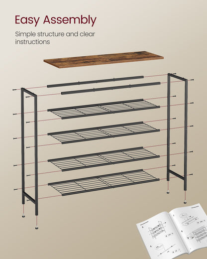 Shoe Rack, Shoe Storage Rack for Closet, Entryway, Living Room - image 9