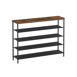 5 Tier Shoe Storage Rack for 20-24 Pairs of Shoes