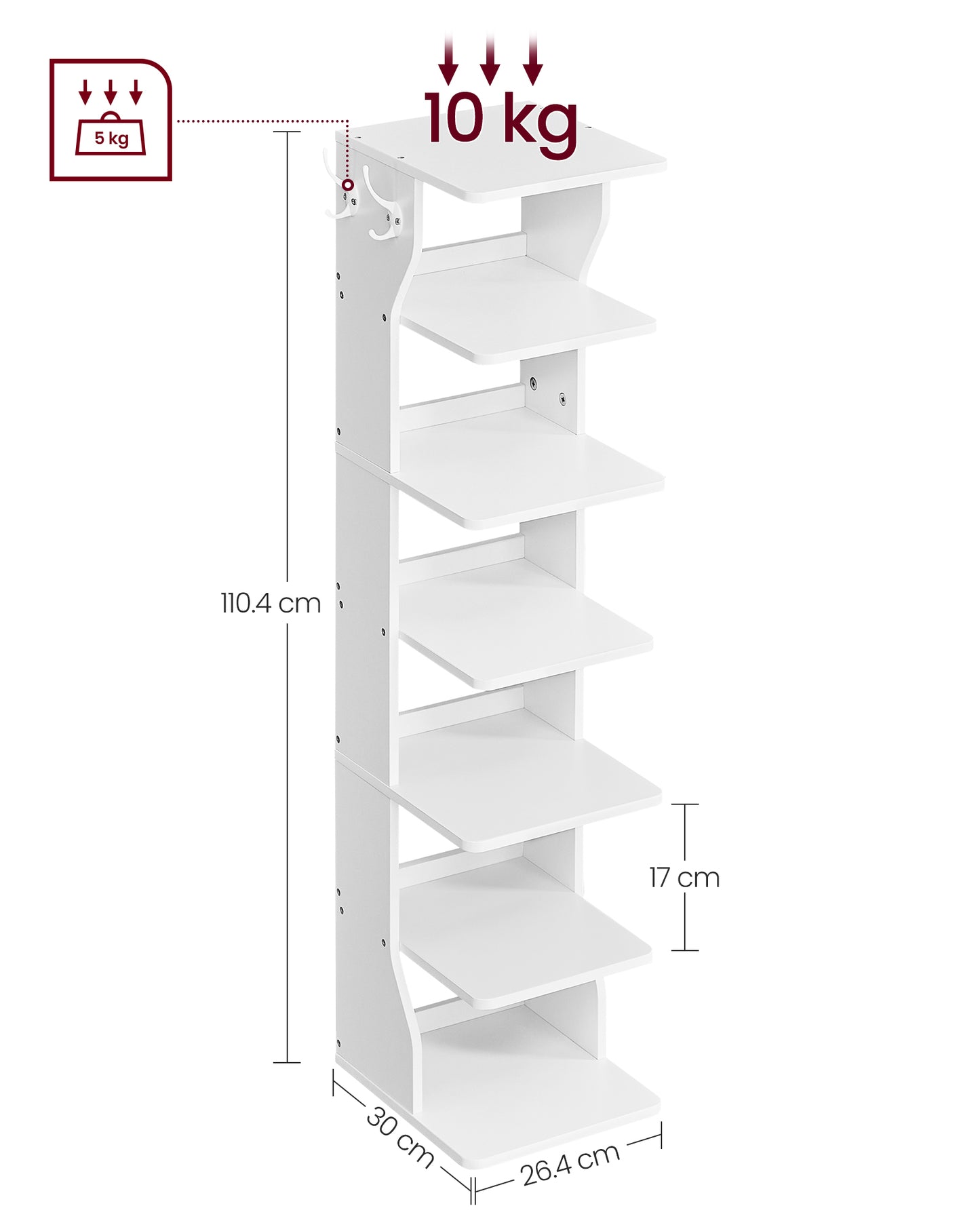 Narrow Shoe Storage Organiser - image 7
