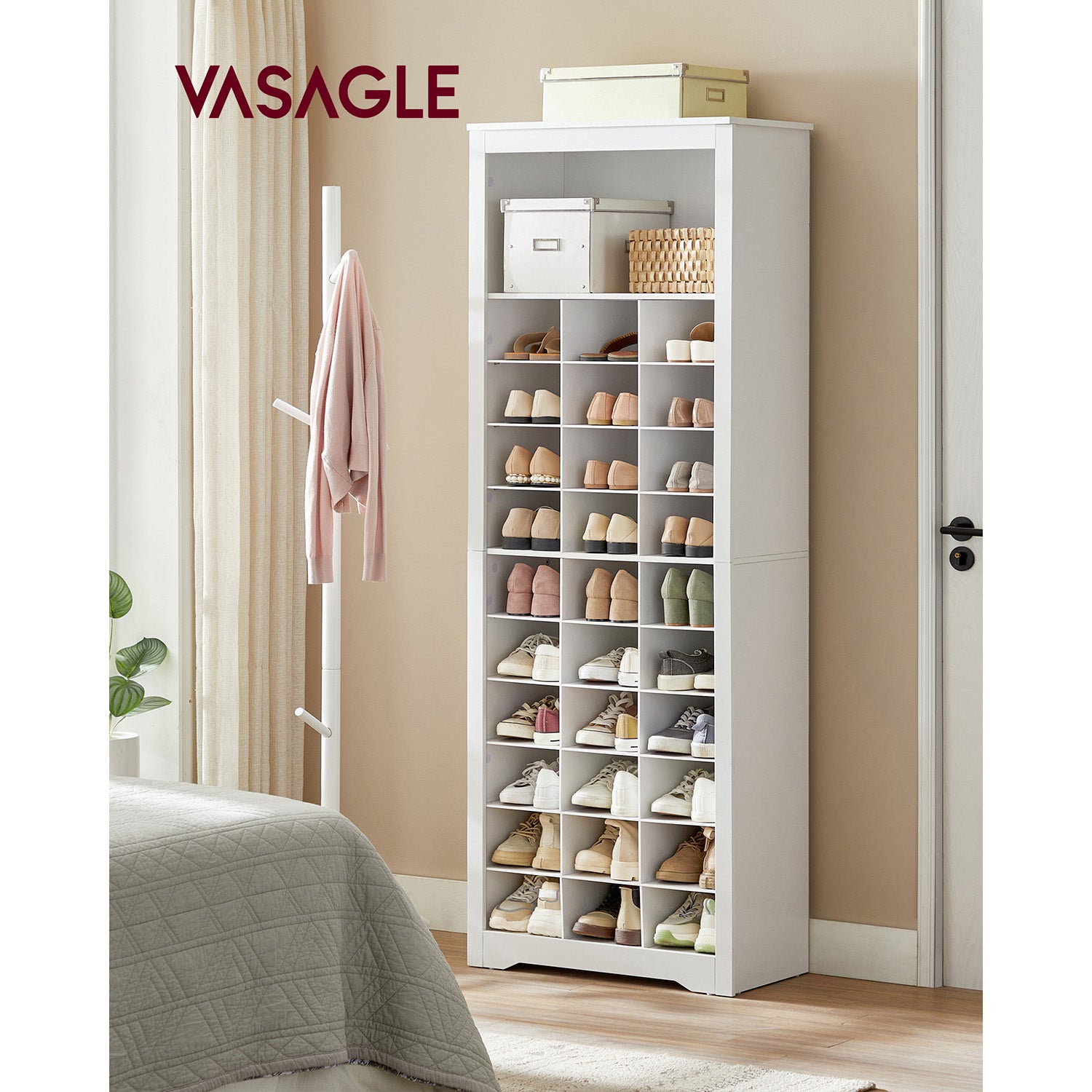 10-Tier Shoe Rack Organizer - HWLEXTRA 