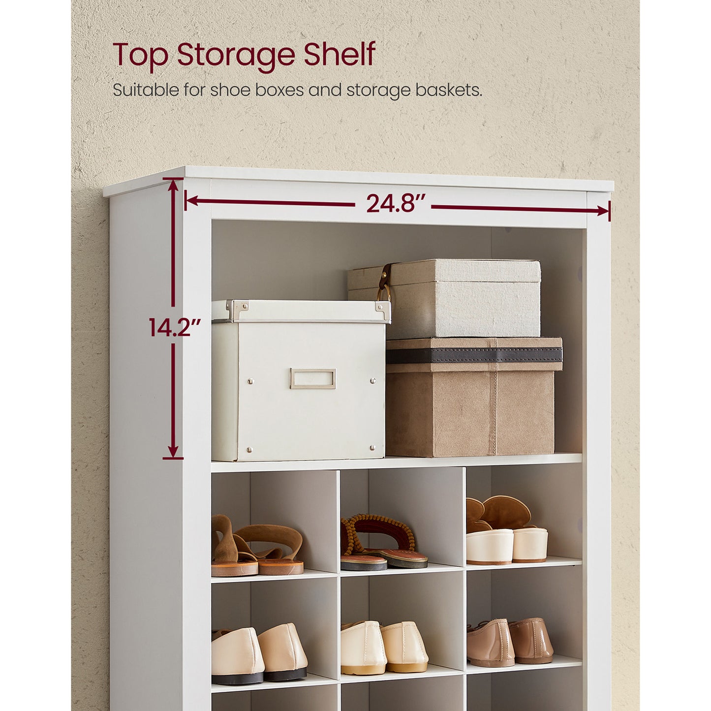 10-Tier Shoe Rack Organizer - HWLEXTRA 