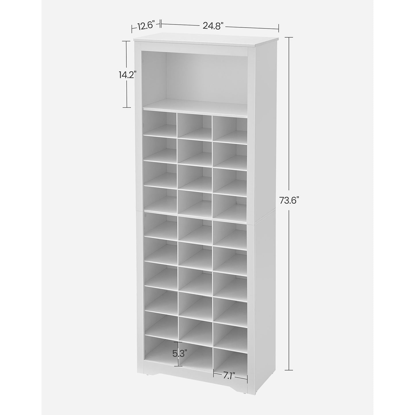 10-Tier Shoe Rack Organizer - HWLEXTRA 