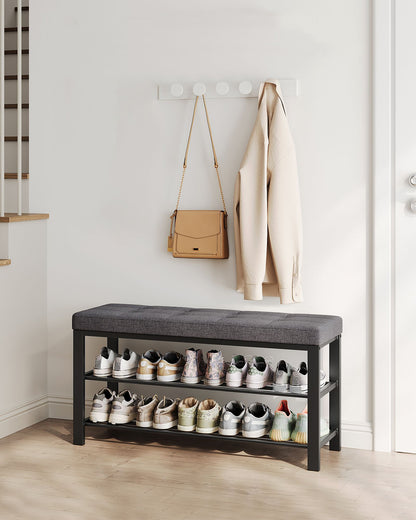 Shoe Bench with Cushion