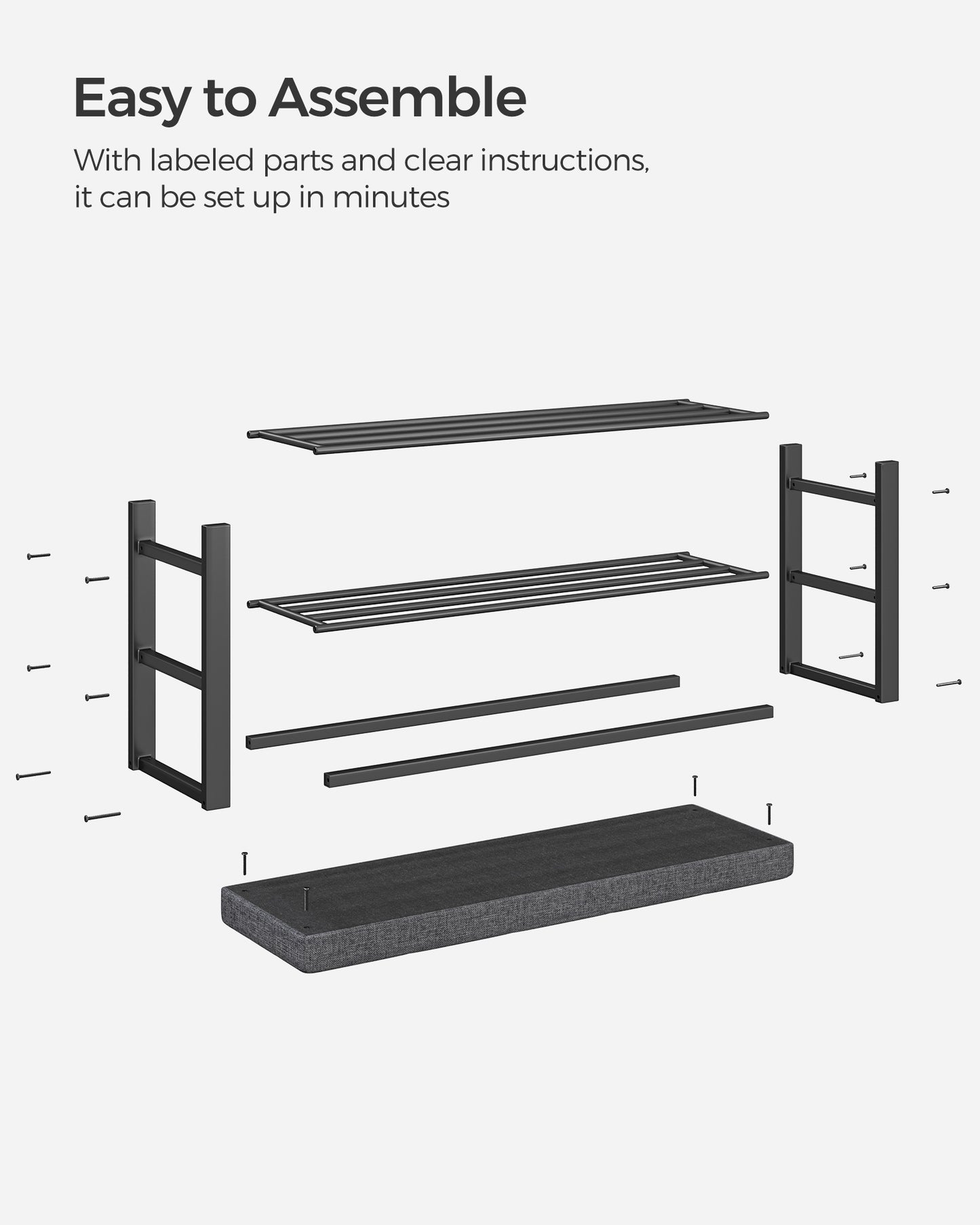 Shoe Bench with Cushion