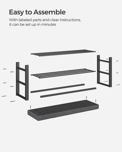 Shoe Bench with Cushion