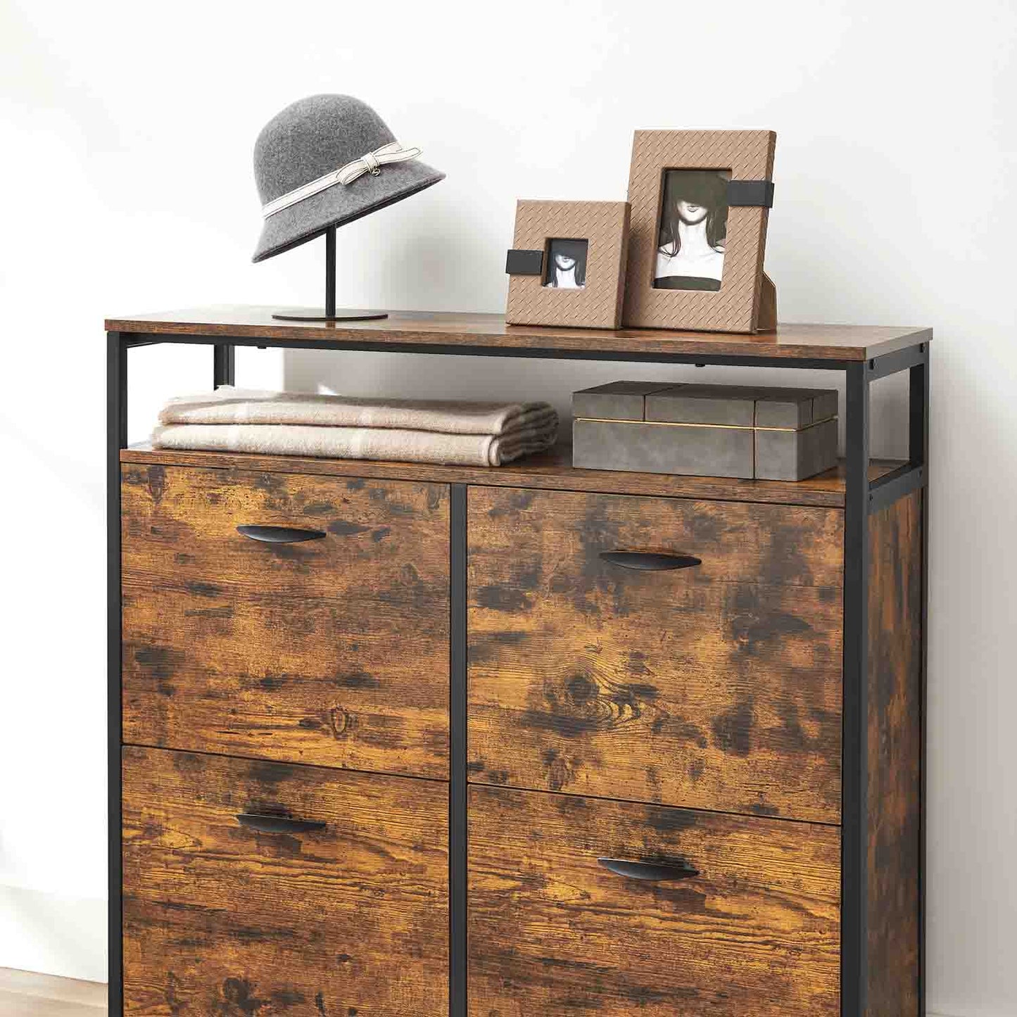 Shoe Cabinet With 3 Flip Doors - image 15