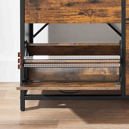 Shoe Cabinet With 3 Flip Doors - image 17