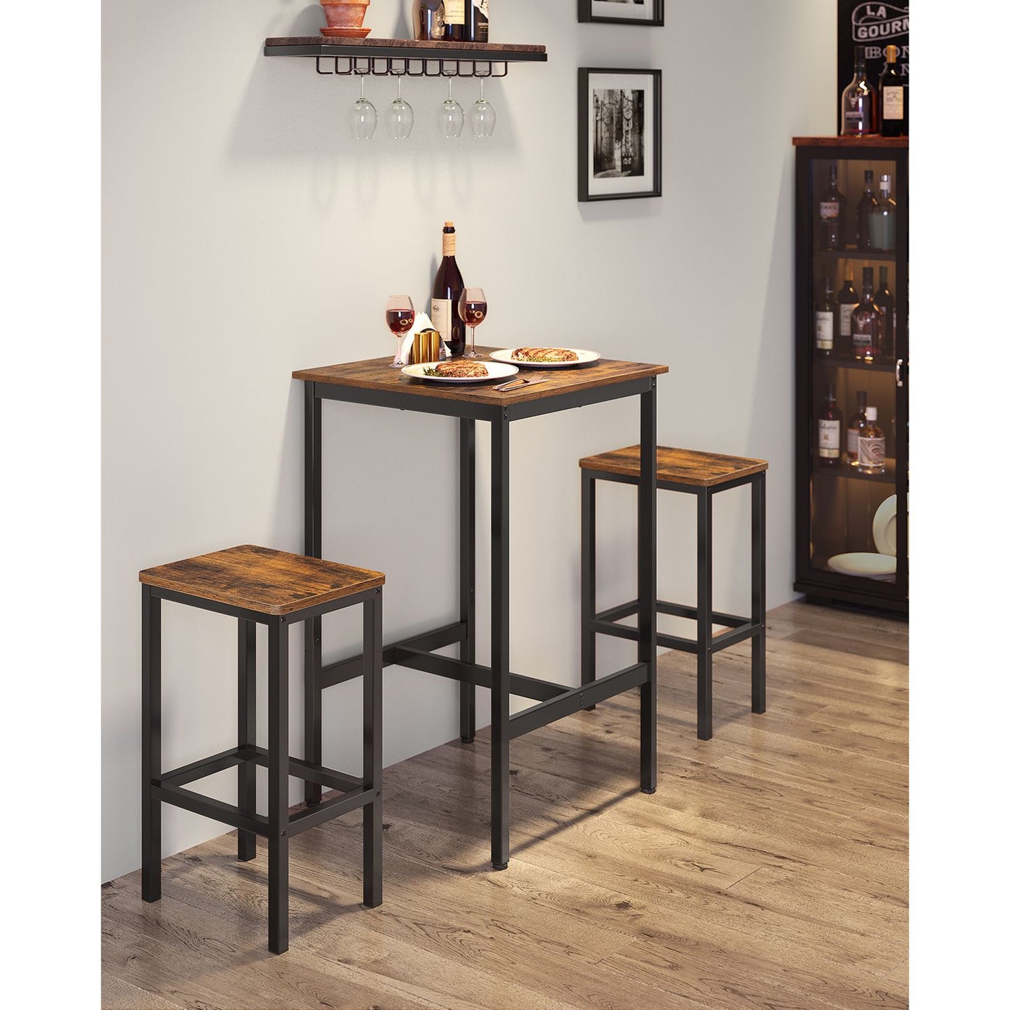 Bar Table and Chairs Set - HWLEXTRA 