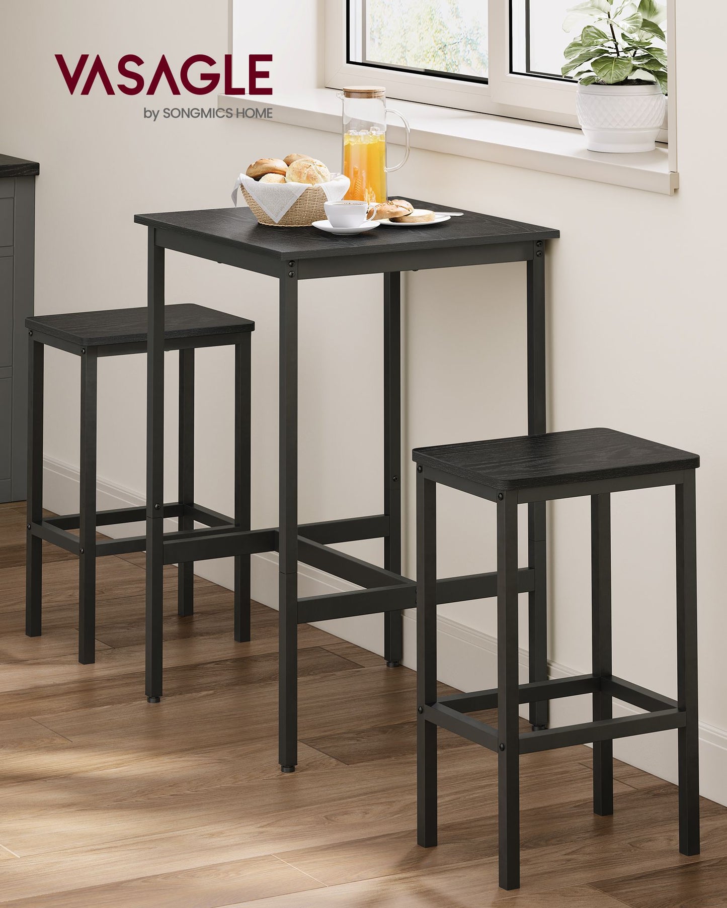 Bar Table and Chairs Set - HWLEXTRA 