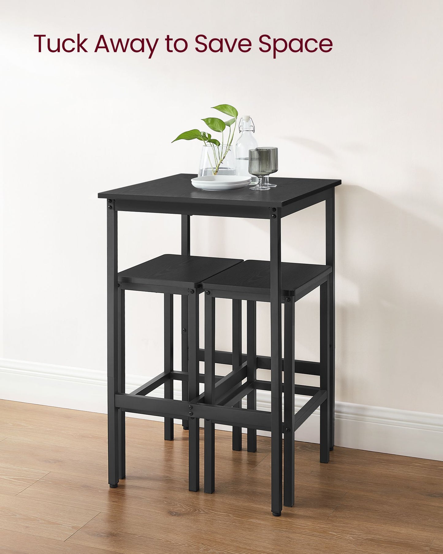 Bar Table and Chairs Set - HWLEXTRA 