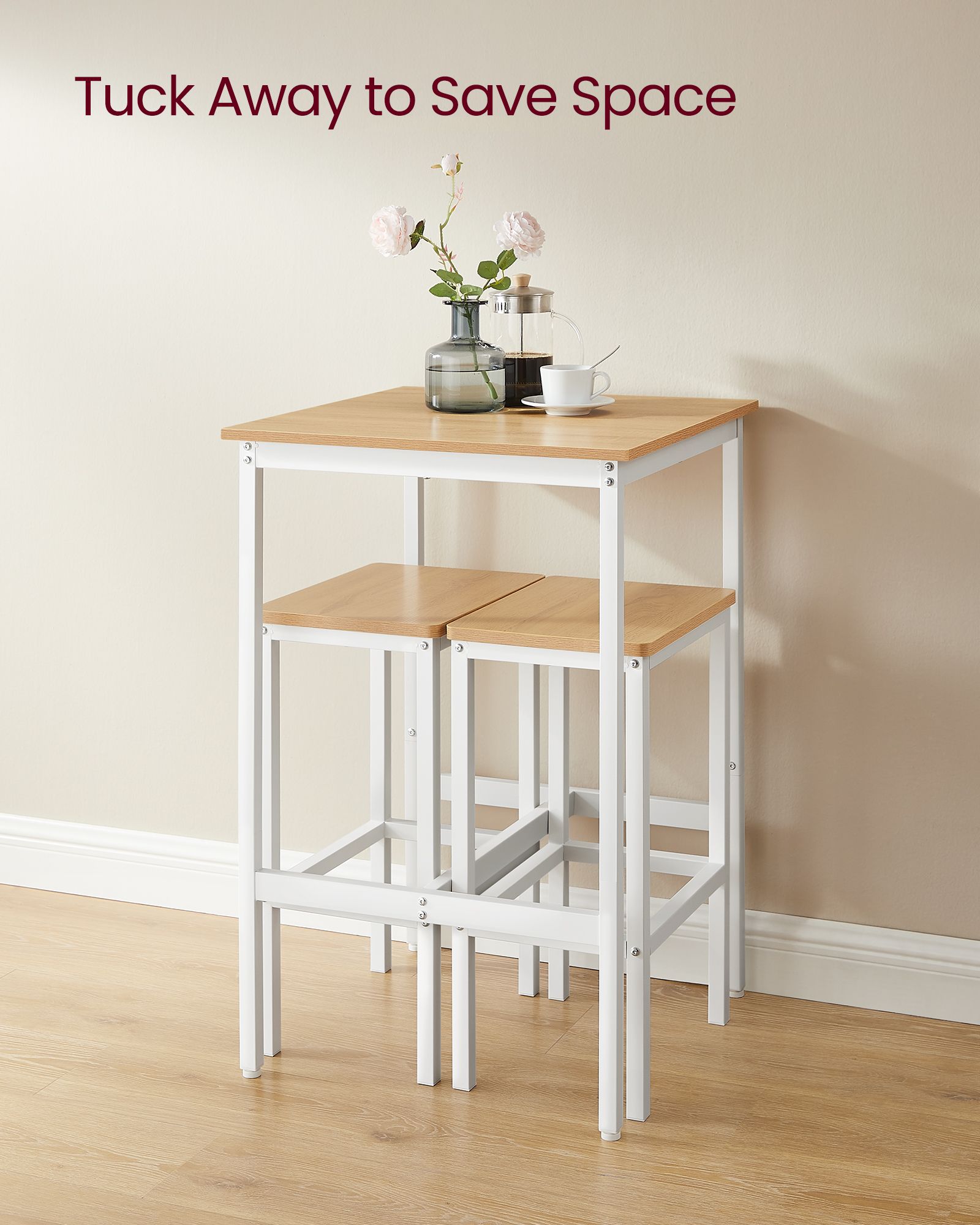 Bar Table and Chairs Set - HWLEXTRA 