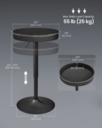 EKHO Collection - Height Adjustable Bar Table