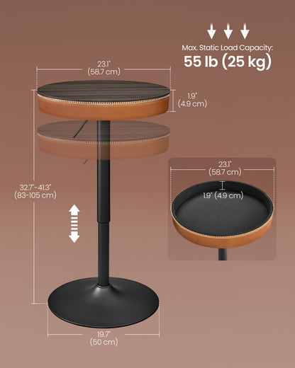 EKHO Collection - Height Adjustable Bar Table