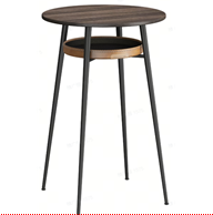 Round Storage Bar Table - HWLEXTRA 