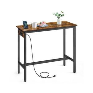 Bar Table with Charging Station