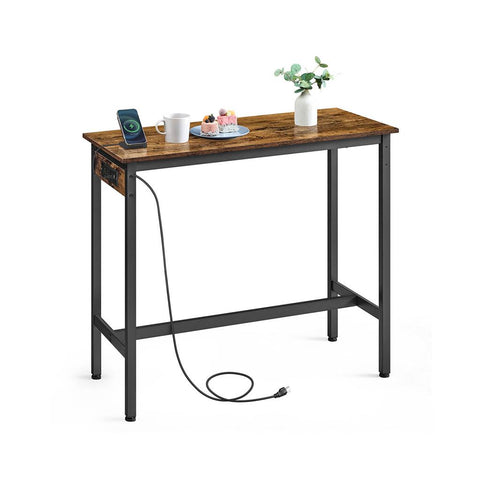 Bar Table with Charging Station