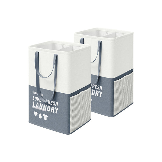 90L Laundry Baskets Set of 2 - image 1